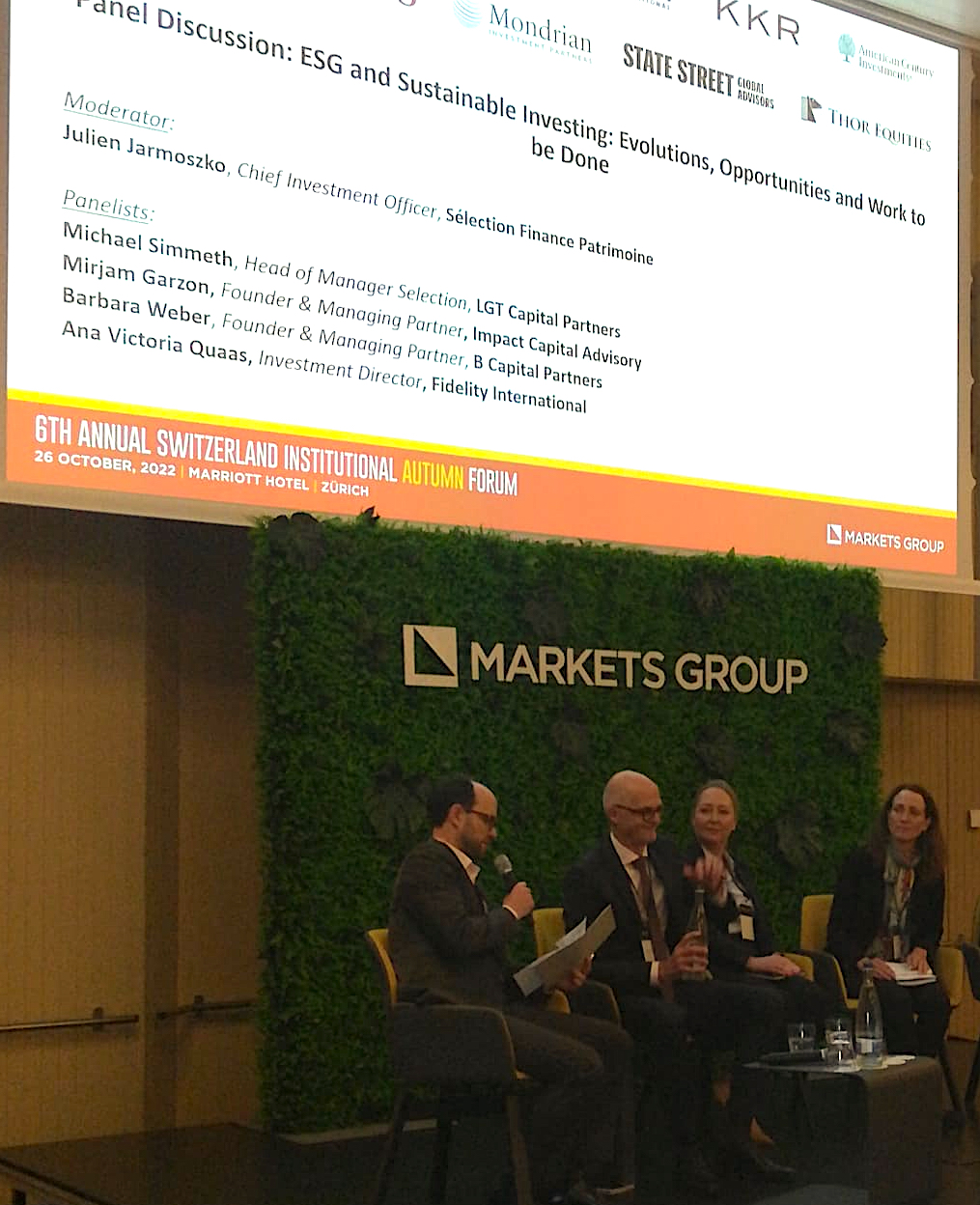 SFP au 6th Annual Switzerland Institutional Autumn Forum